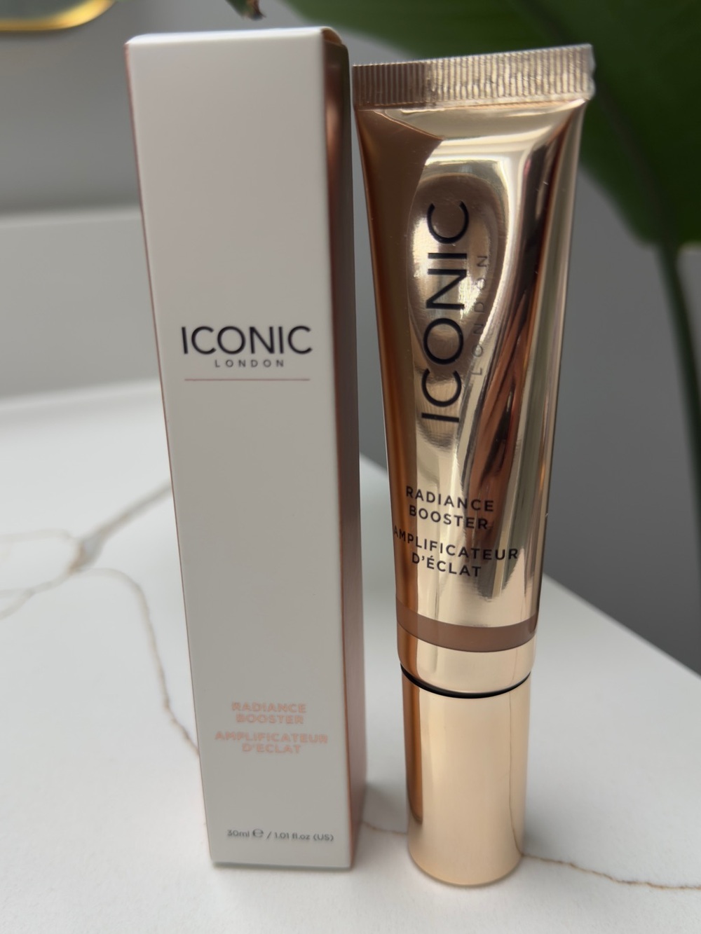 ICONIC LONDON Radiance Booster Dewy Tinted Moisturizer in Caramel Glow
